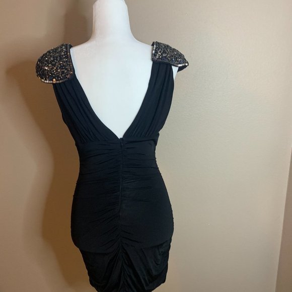 80s Style Rockstar Dress-Size Small - Picture 4 of 6